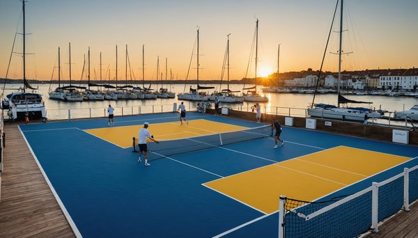 De la Passerelle au Court : Le Padel, Nouvelle Escale Sportive des Marins